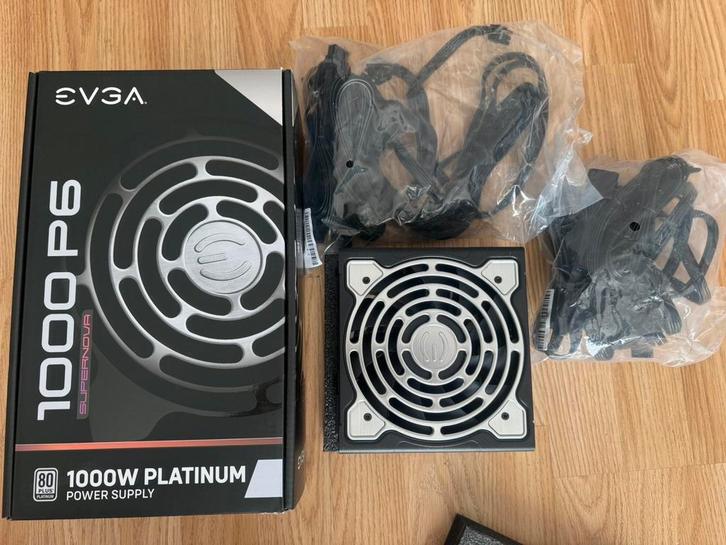 Alimentation PC EVGA SuperNOVA 1000 P6 (1000W Platinum), Informatique & Logiciels, Alimentations internes, Comme neuf, Enlèvement ou Envoi