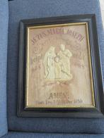 Antieke Religieuze Decoratie in Lijst, Antiek en Kunst, Ophalen of Verzenden