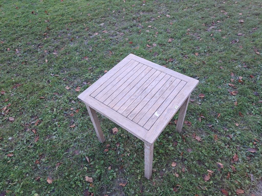 Tables jardin Teck
