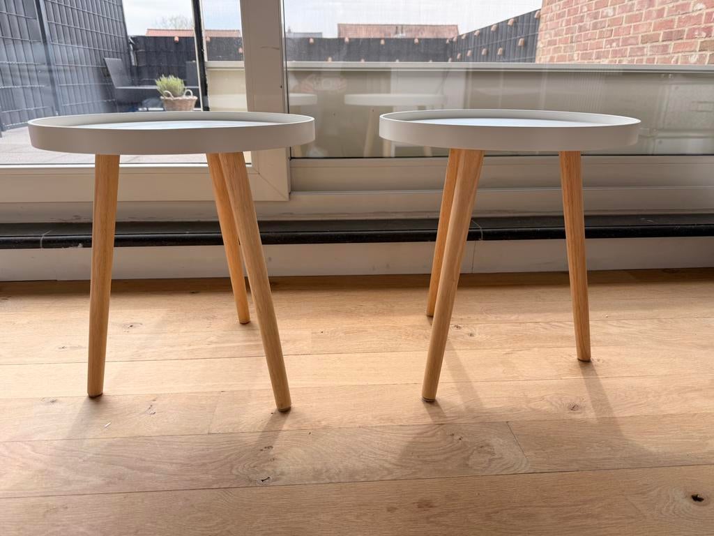 Salontafel/ bloementafel/ nachtkastje JYSK, Enlèvement, Comme neuf