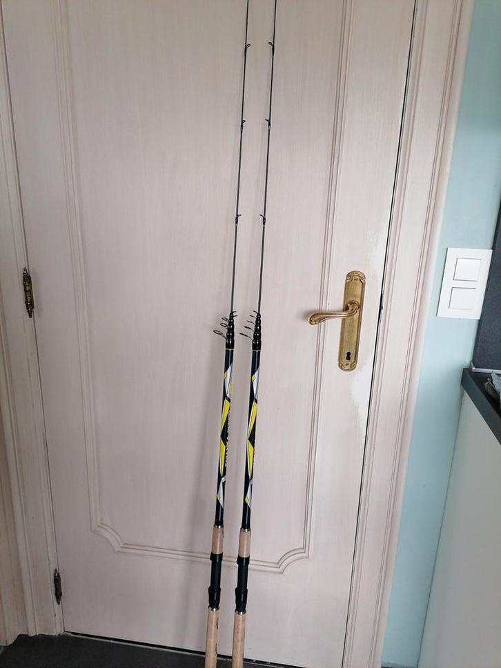 2 TUBERTINI TATANKA POWER 2.90M. Carbon. NIEUW, Sports nautiques & Bateaux, Pêche à la ligne | Général, Neuf, Canne à lancer, Enlèvement ou Envoi