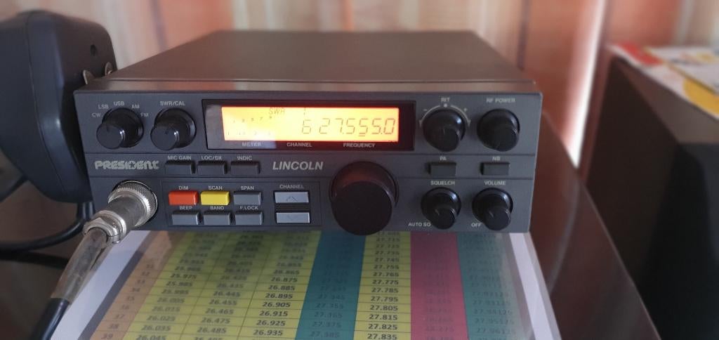 Radio CB Président Lincoln 1, Télécoms, Enlèvement, Utilisé