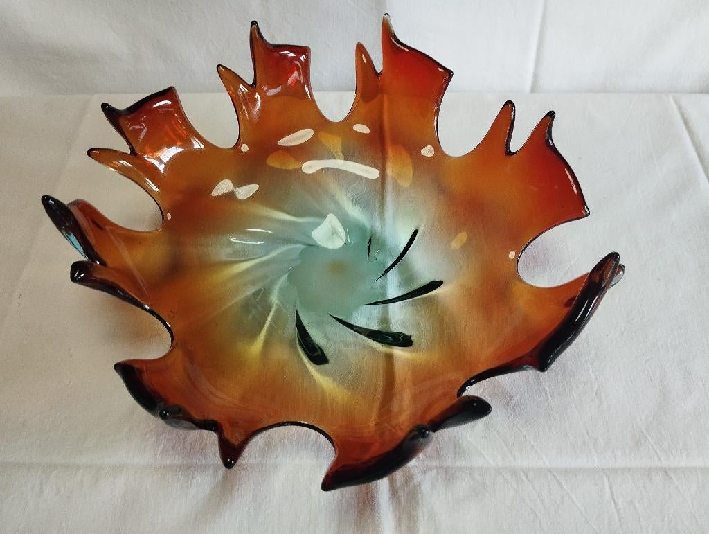 Coupe en verre de Murano   Vintage Vendu, Enlèvement