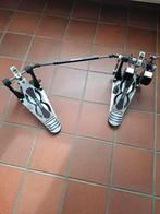 Gibraltar Intruder 9611DD-DB dubbel basdrum pedaal drumstel, Ophalen of Verzenden, Gebruikt