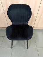 Eetkamer stoelen zwart 4 stuks zgan, Enlèvement, Comme neuf, Noir