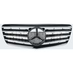 Grill Hoogglans Zwart Chroom Radiatorgrille Mercedes E-Klass, Auto-onderdelen, Gebruikt, -, -, 6 maanden garantie