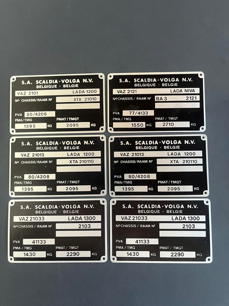 Châssis Lada NOS, Enlèvement