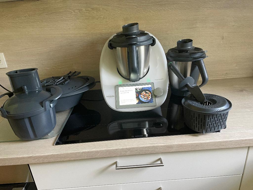 THERMOMIX TM6 + 2e bol + coupe-légumes, Enlèvement, Neuf
