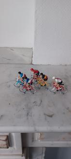 Miniatuur wielrenners retro truitjes, Ophalen of Verzenden