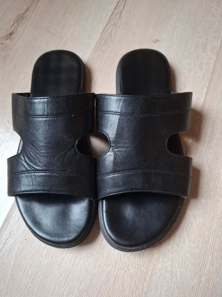 Sandales noires taille 43., Enlèvement ou Envoi