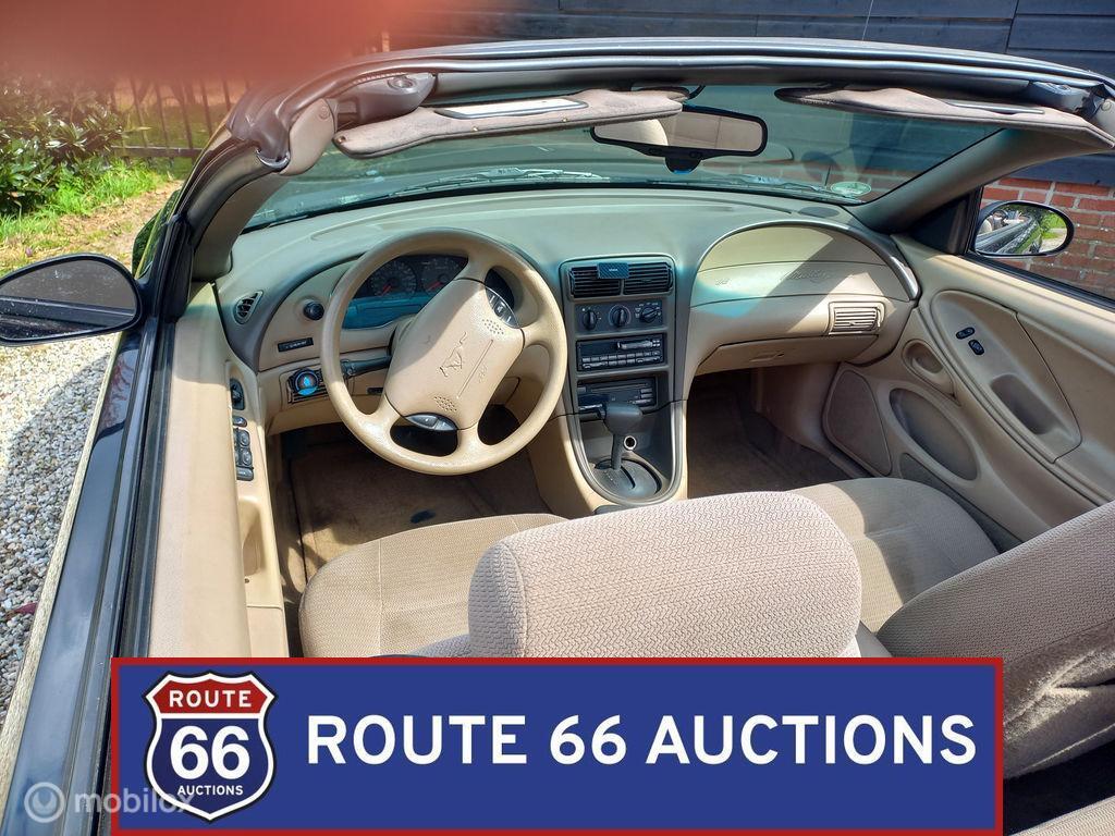 Ford Mustang Cabriolet | 2000 | Route 66 Auctions, Autos, Achat, Entreprise, Boîte manuelle, Autre carrosserie