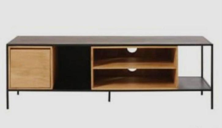 Tv-meubel en woonkamertafel | Maison du Monde, Huis en Inrichting, Kasten |Televisiemeubels, Metaal, Ophalen