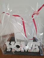 Lampe blanche en biscuit de porcelaine perforée neuve, Enlèvement, Bois