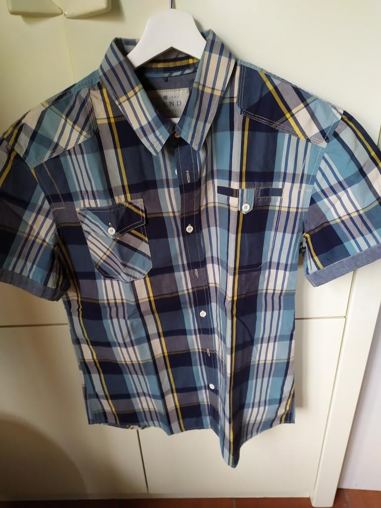 Zomerhemd BLEND XL met ruitjes, Kleding | Heren, Overhemden, Ophalen of Verzenden