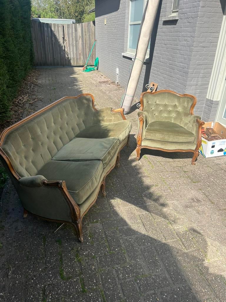 Antieke biedermeier sofa, Antiek en Kunst, Antiek | Meubels | Stoelen en Sofa's, Ophalen