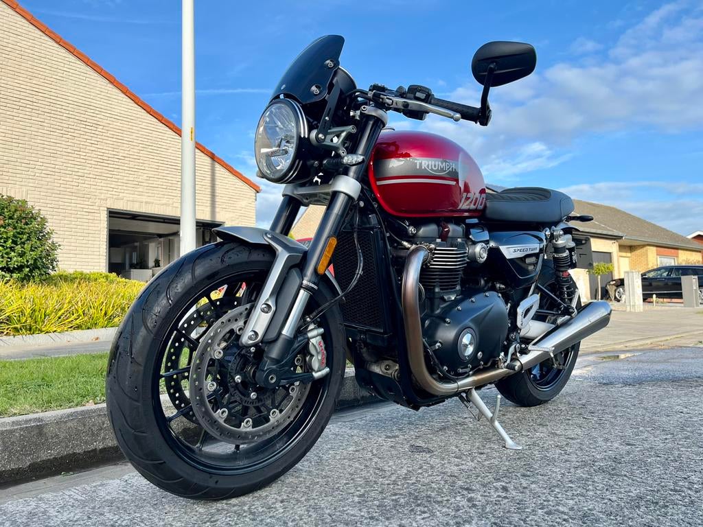 Triumph Speed Twin 1200 - 2021, 2 cilinders, Motorrijbewijs A, Gebruikt, Meer dan 35 kW
