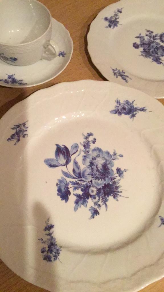 Eetservies Porcelaine de Baudour, Enlèvement