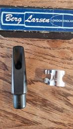 Berg Larsen 105/0 SMS - RARE - Embouchure Ténor + ligature, Musique & Instruments, Enlèvement ou Envoi, Utilisé, Ténor