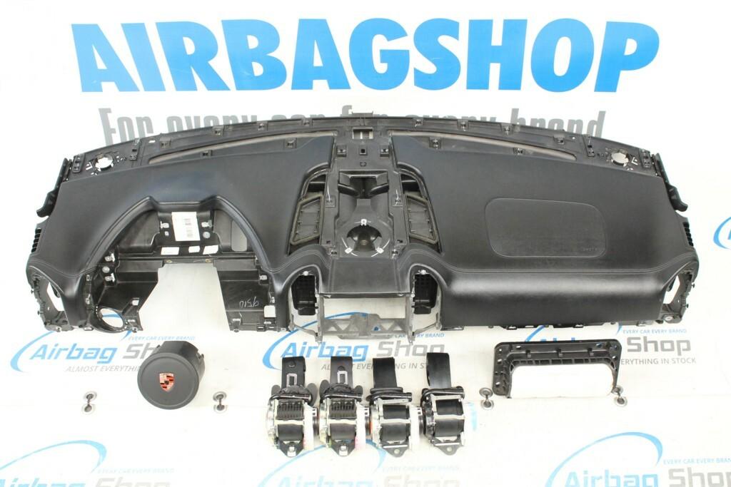 Airbag kit Tableau de bord cuir Porsche Cayenne, Enlèvement ou Envoi, Utilisé