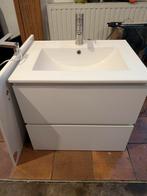 Meuble complet avec mirroir lampe pour salle de bain, Enlèvement