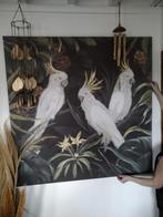 Tableau maison du monde toile imprimée peint oiseau, Maison & Meubles, Enlèvement