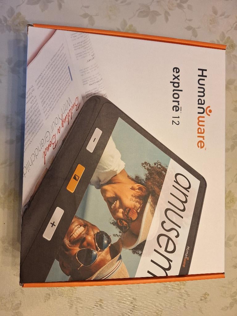 Humanware explore 12, Computers en Software, Ophalen, Zo goed als nieuw, 12 inch, Sensotec Humanware Explore 12