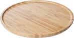 Ronde bamboe schotel 33cm Cosy and Trendy, Ophalen, Nieuw, Rond, Hout