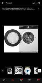 HISENSE WF3S8043BW3/BLX - Wasmachine

voorlader - 8 kg - 140, Elektronische apparatuur, Ophalen, Voorlader