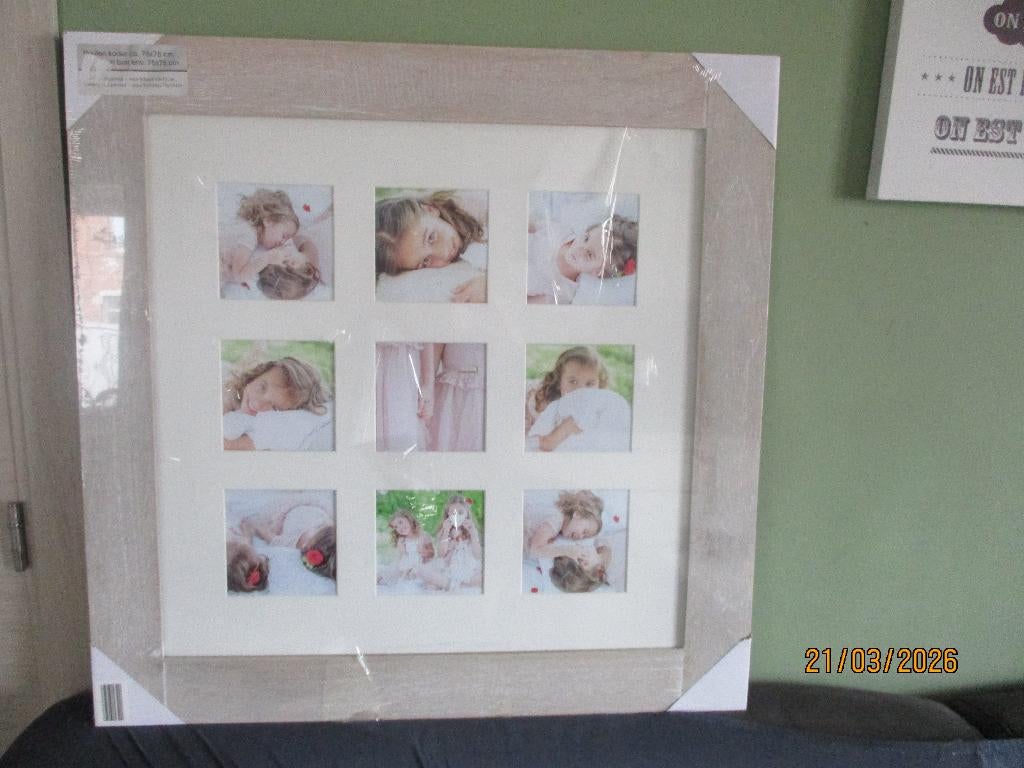 cadre pèle mele, Ophalen, 50 tot 75 cm, Nieuw, 50 tot 75 cm