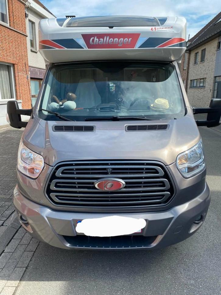 Ford Challenger Mageo 290 met slechts 52000 km, Caravans en Kamperen, Mobilhomes, Particulier, tot en met 4, Half-integraal, Challenger