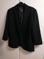Zwarte getailleerde blazer met 3/4 mouw, maat 44, Vêtements | Femmes, Vestes & Costumes, Enlèvement ou Envoi, Comme neuf, Taille 42/44 (L)