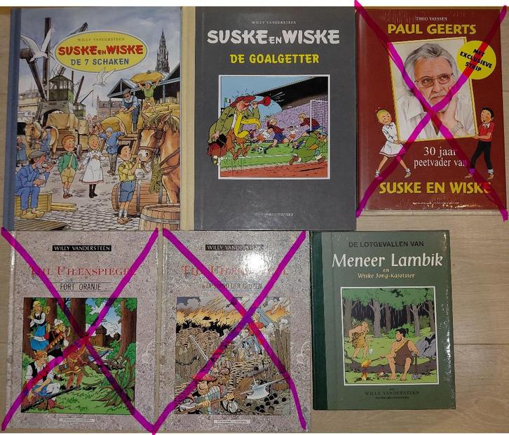 Vandersteen hard covers, Boeken, Stripverhalen, Ophalen