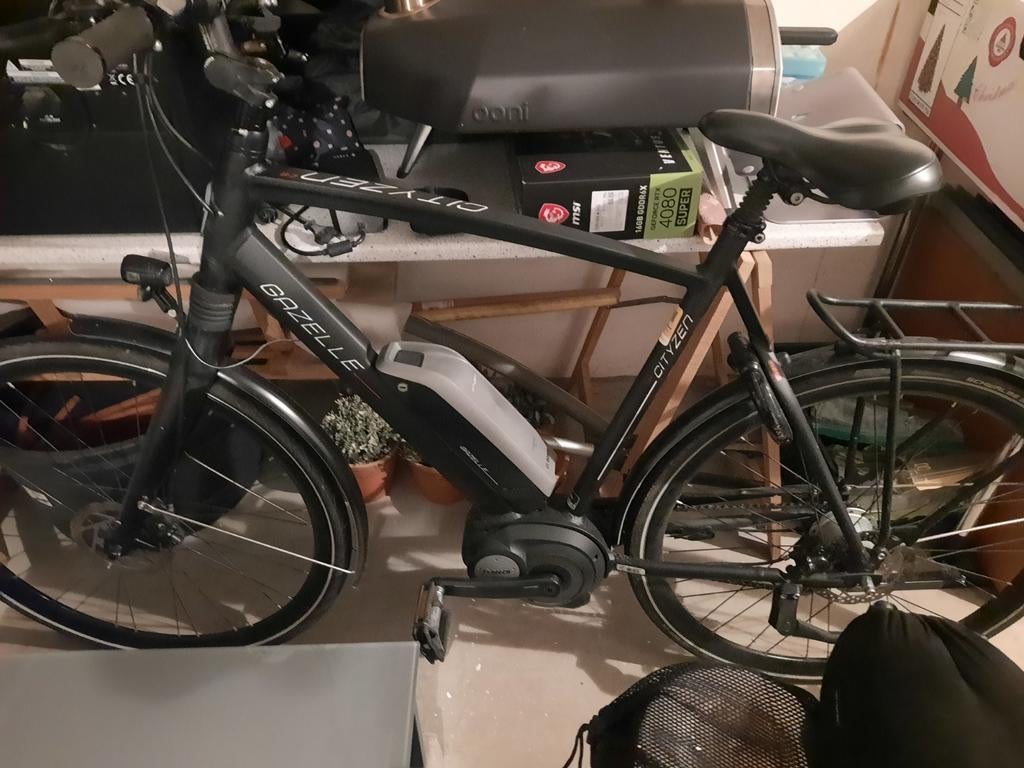 Elektrische fiets Gazelle Cityzen C8 Hybrid M Heren black, Vélos & Vélomoteurs, Vélos électriques, 51 à 55 cm, Enlèvement, Gazelle