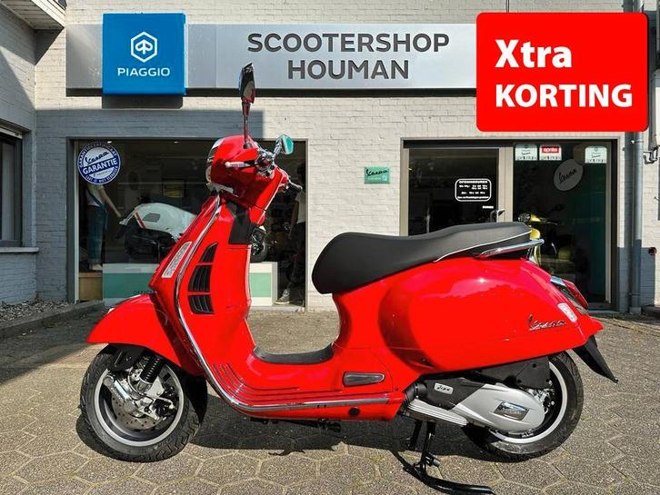 Vespa GTS 125cc SUPER ROSSO CORAGGIOSO (nr.02), Vélos & Vélomoteurs, Scooters | Vespa, Neuf, Autres modèles, Essence