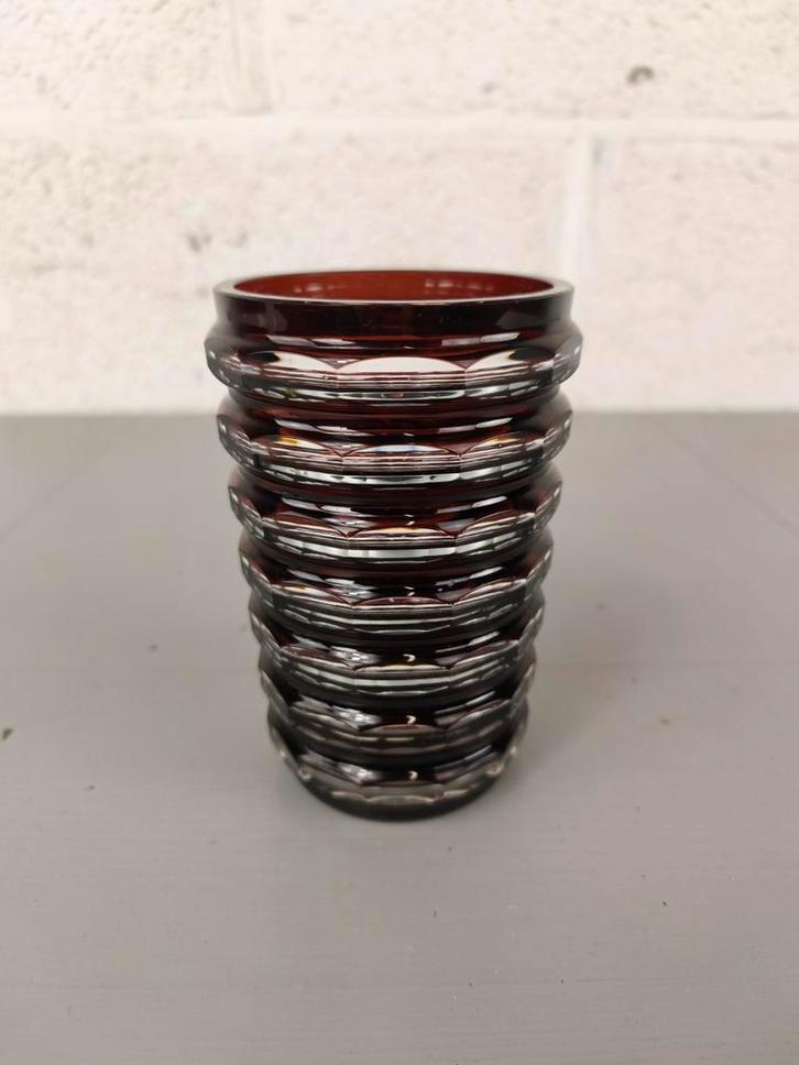 Val Saint Lambert art deco vaasje, Antiek en Kunst, Antiek | Glaswerk en Kristal, Ophalen of Verzenden