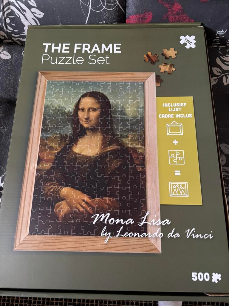 500 st bruin nieuw, Ophalen, 500 t/m 1500 stukjes, Nieuw, Legpuzzel