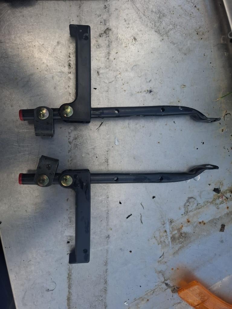 Fiets voetsteunen, Ophalen of Verzenden, Zo goed als nieuw, Overige typen, Staal