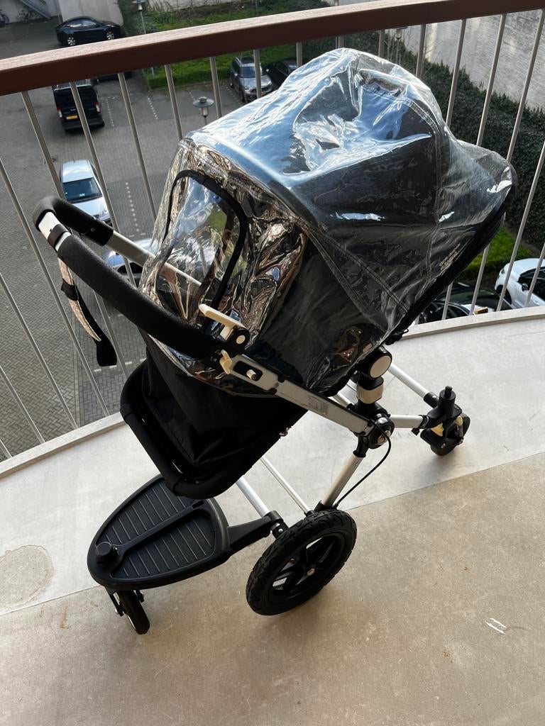 Poussette Bugaboo Cameleon Maxi-Cosi, nacelle, siège, housse, Enlèvement, Comme neuf, Autres marques, Protection de pluie
