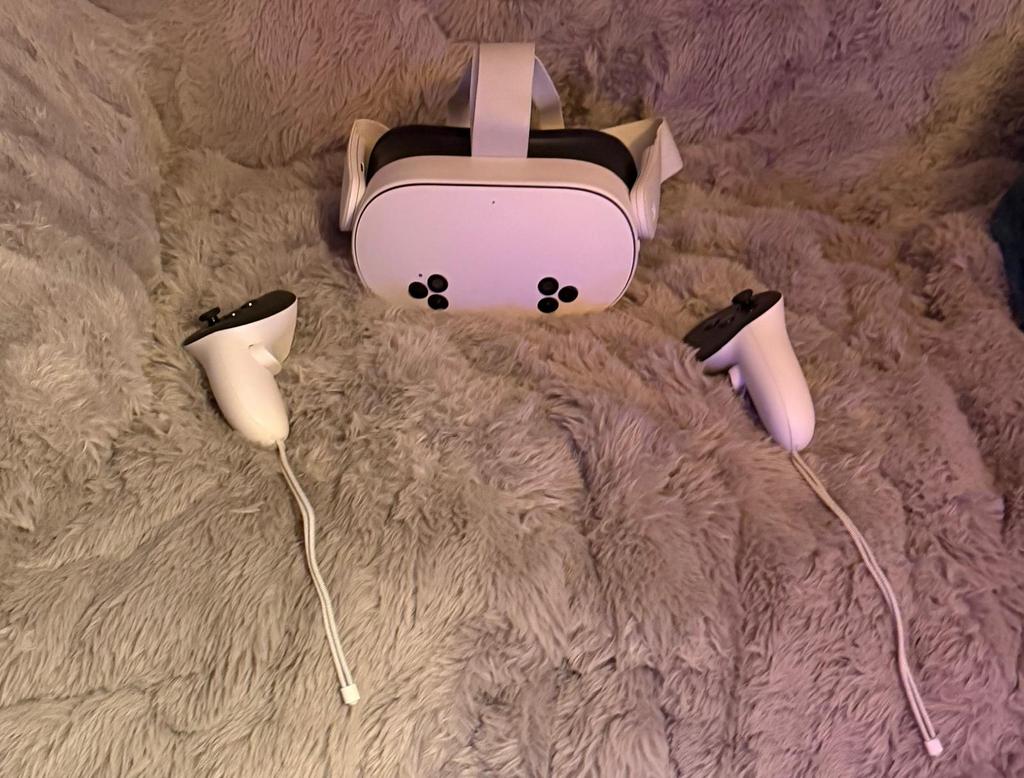 Vr bril meta Quest 3s, Games en Spelcomputers, Ophalen of Verzenden, Zo goed als nieuw