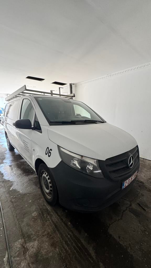 MERCEDES VITO 2015, Auto's, Zwart, Wit, Particulier, Te koop