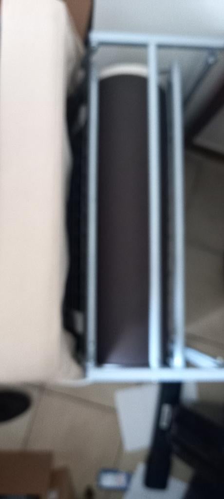 Lit d'appoint une personne, Maison & Meubles, Beige, Une personne, Utilisé, Métal