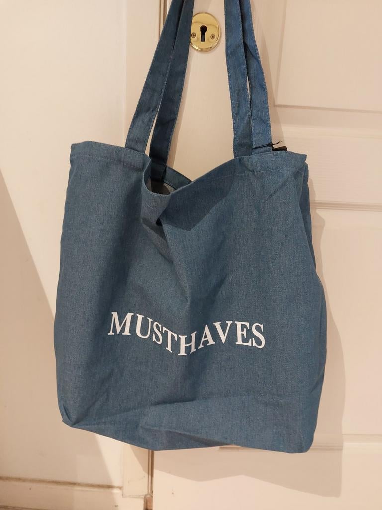 Mooie draagtas nieuw jeanskleur, Ophalen of Verzenden