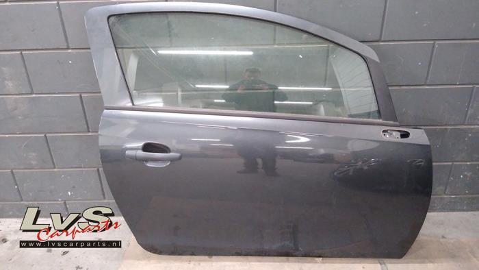 Portière 2portes droite d'un Opel Corsa (Z10D), Autos : Pièces & Accessoires, -, Opel, 3 mois de garantie, Utilisé
