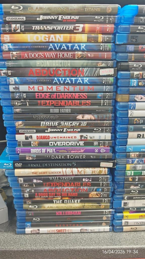 La masse, c'est des Blu-ray... Plus de 170 pièces., CD & DVD, Blu-ray, Action, Coffret, Enlèvement