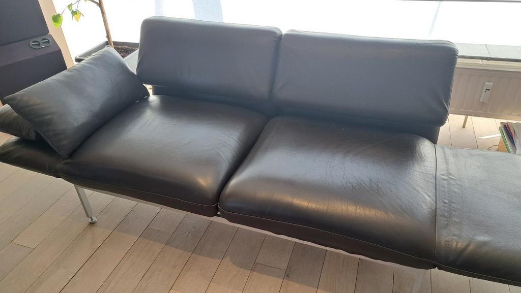 Brühl Roro design zetel – leder – verstelbaar – topmechanism, Huis en Inrichting, Ophalen