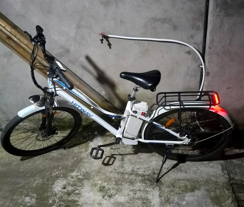 Hitway bk8 elektrische fiets, Ophalen, Gebruikt, 50 km per accu of meer