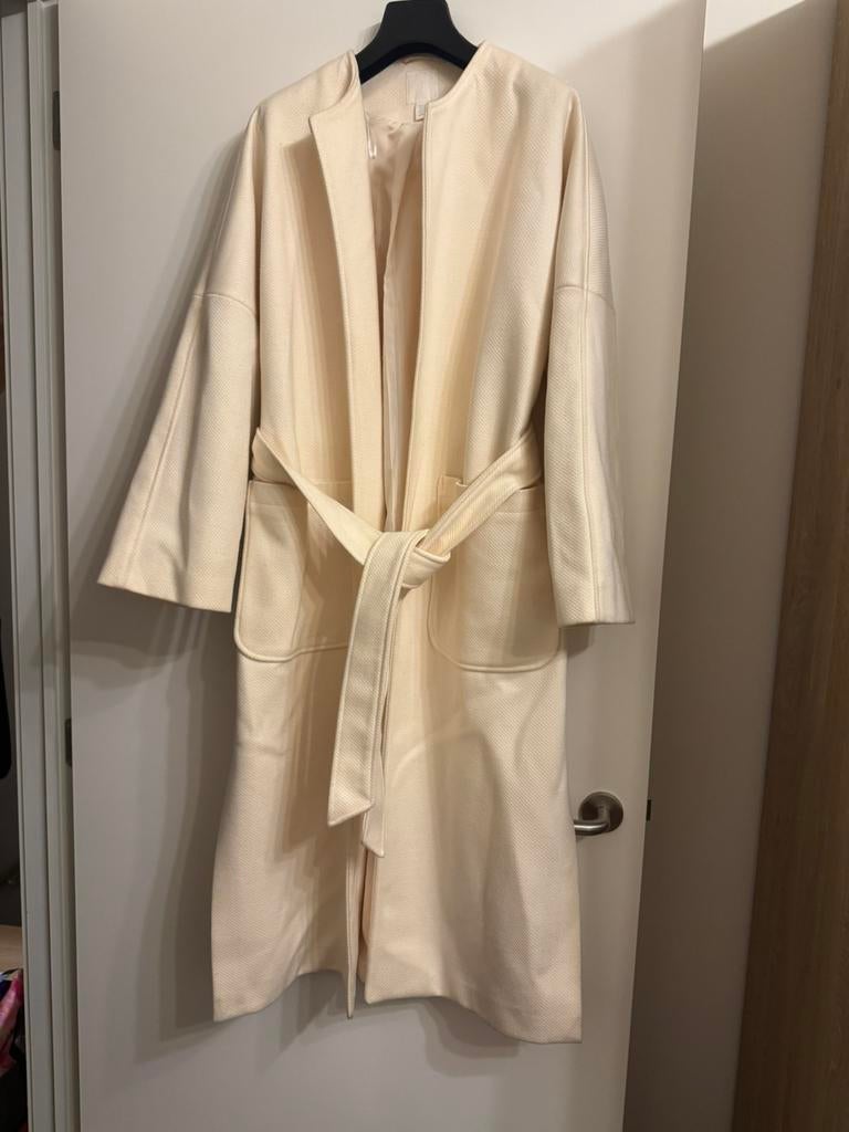 H&M mantel S -M, Kleding | Dames, Jassen | Zomer, Ophalen of Verzenden, Zo goed als nieuw