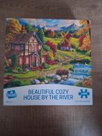 Goliath puzzel 1000 stukjes cosy house by the river, Hobby en Vrije tijd, Een of twee spelers, Ophalen, Nieuw, Goliath
