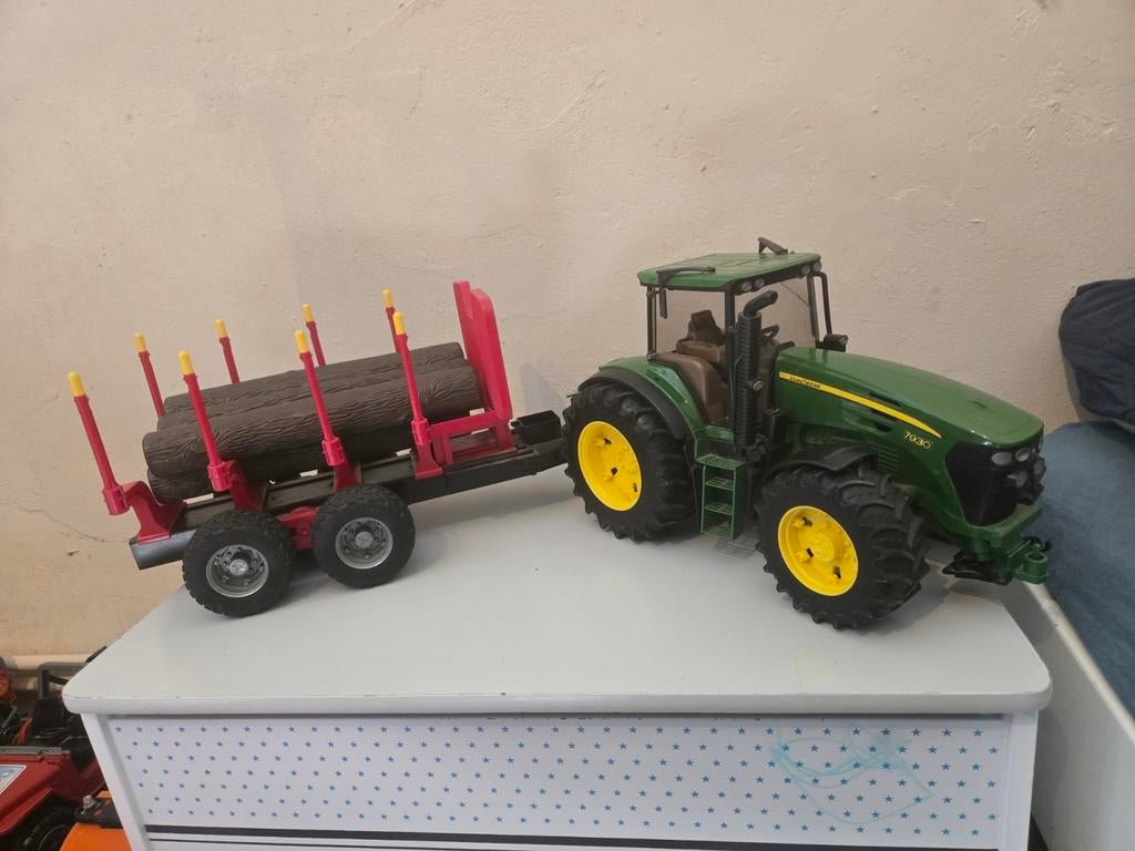 Tracteur bois Bruder 03154, Enfants & Bébés, Enlèvement