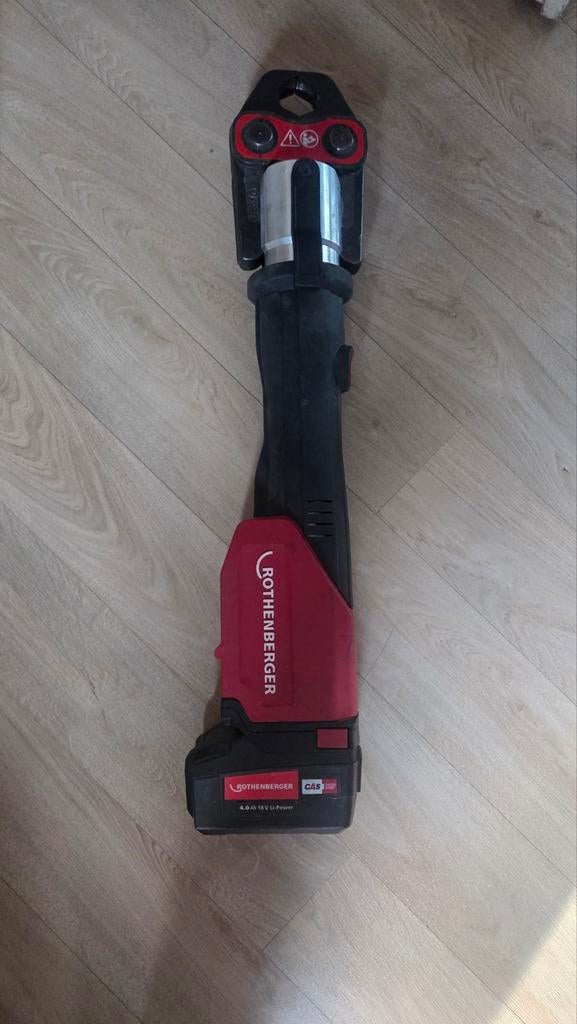 Sertisseuse Électro-hydraulique Rothenberger ROMAX 4000 + Mâ, Bricolage & Construction, Enlèvement ou Envoi